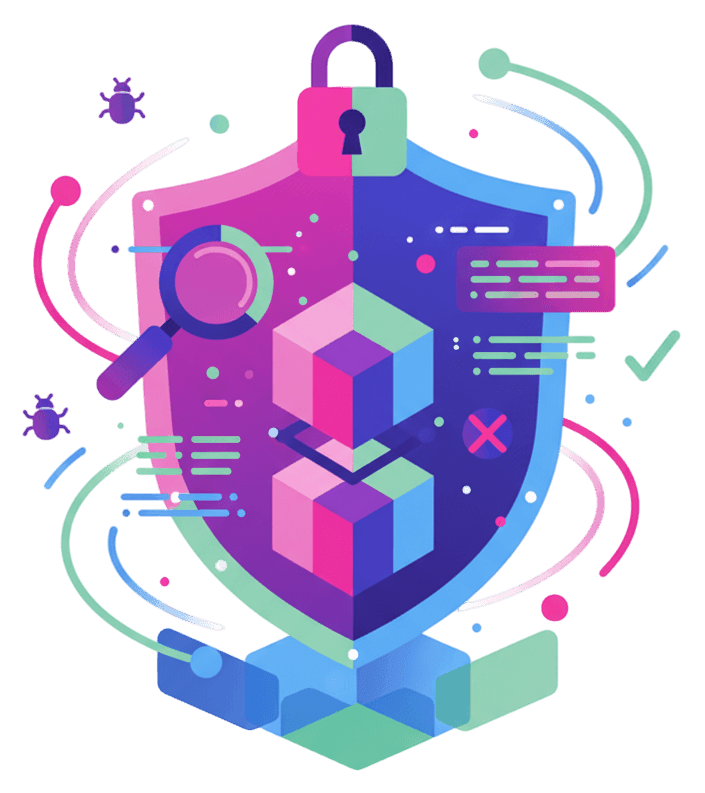 Illustrazione blockchain audit